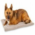 Perfectpet 23.5 x 16.5 in. Kennel Mat, Tan PE3079451